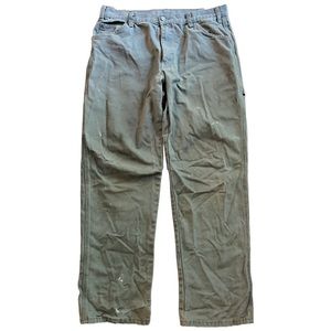 Vintage distressed olive Dickies Jeans